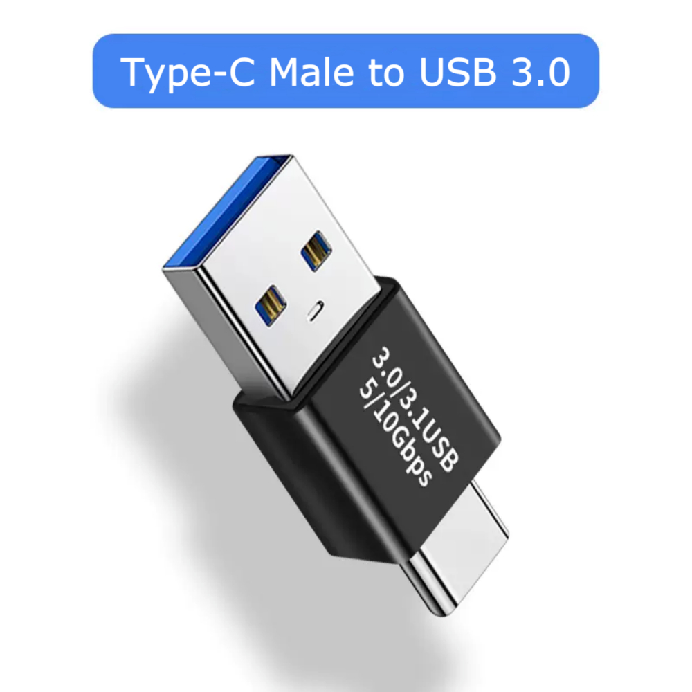 USB 3.0 Coupler Female to USB Type C Female Adapter Super Speed USB3.0 Type-C Extender Connection Converter