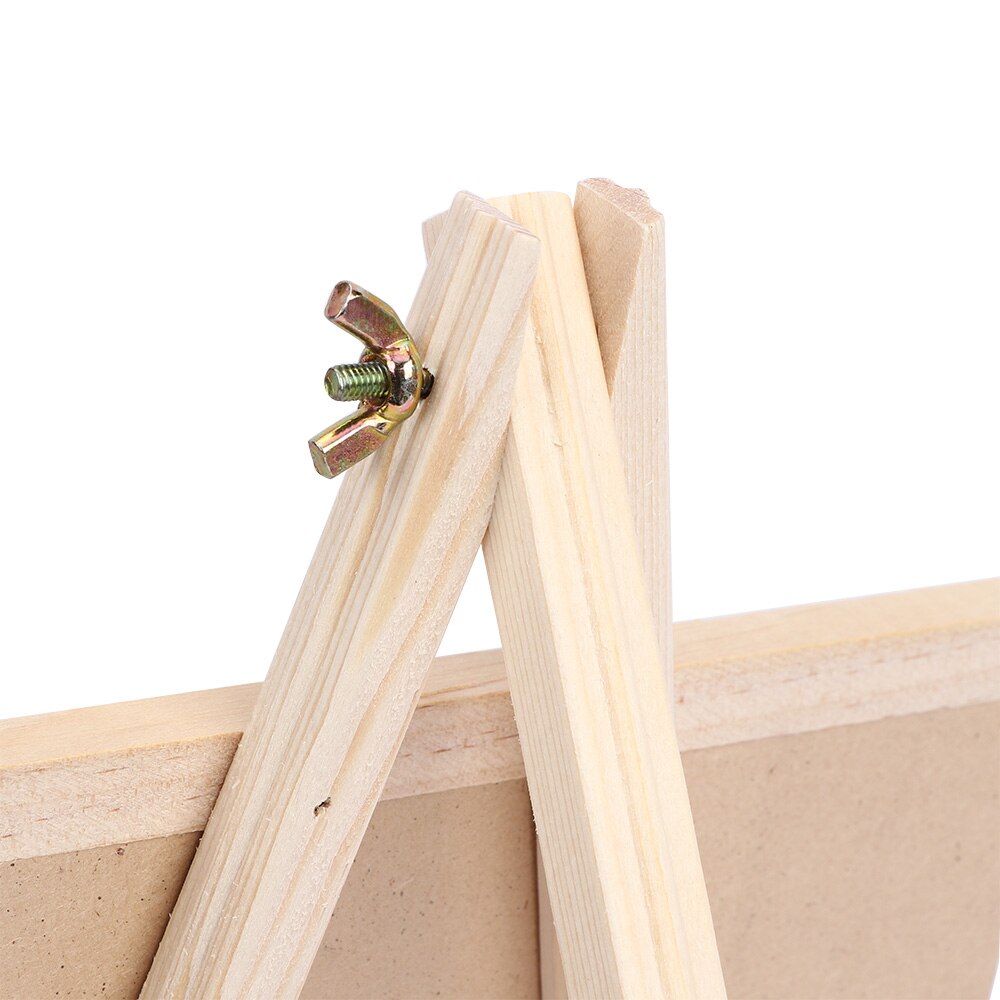 Desktop Message Blackboard Pine Wood Easel Chalkboard Kids Wooden Memo Black Board Collapsible Writing Boards School Supplies