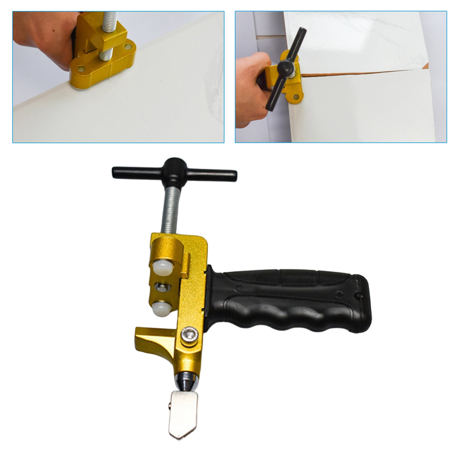 2 In 1 Easy Glide Glass Tile Cutter Ceramic tile glass cutting tool portable lightweight Multifunctional tool