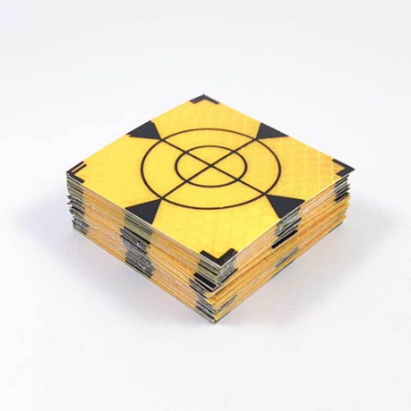 Yellow Reflector Sheet Reflective Tape Target for Total Station
