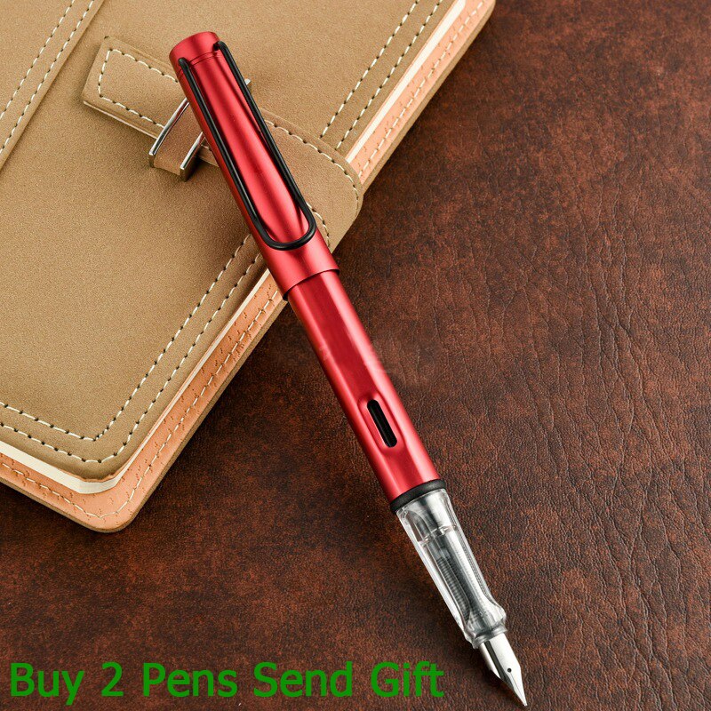 Al Star Meal Ink Fountain Pen Office Writing Pen Buy 2 Pens Send: Red Pen