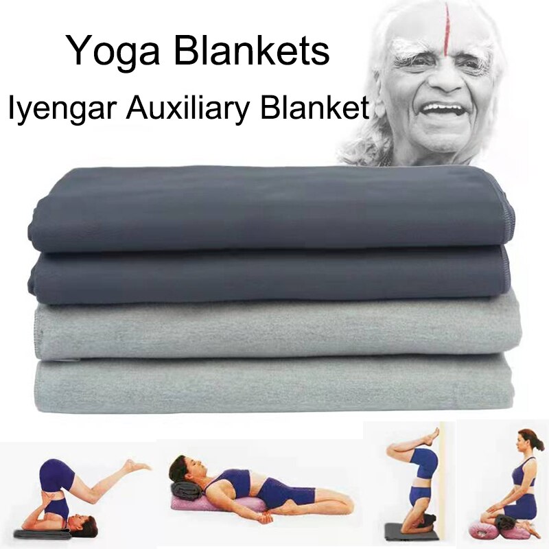 Yoga Hilfs Decke Yoga Decken Warme Handtuch Meditation Rest Abdeckt Decke Dick Yoga matt Unterstützung Werkzeug von Yoga Asana