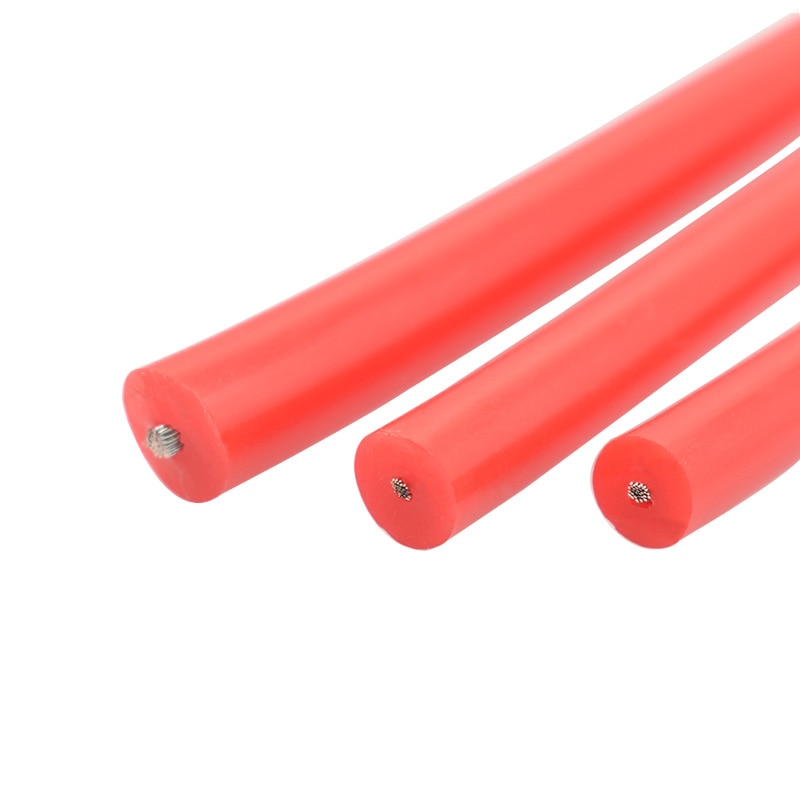 5Meters DC High Voltage Soft Silicone Wire And Cable 5KV 15KV 20KV 20/18/17/15/13AWG Heat Resistance And Breakdown Resistance