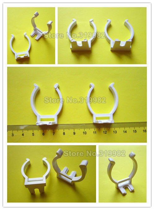 20 stks/partij T5 T8 T10 LED buis lamp wedge base clip houder U clip Fluorescerende licht metalen plastic houder clip connector base