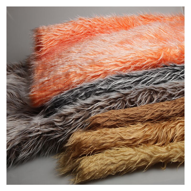 Pluche cospaly prestaties kleding sieraden teller clothr achtergrond doek deken hond haar ambachten pluche faux fur stof