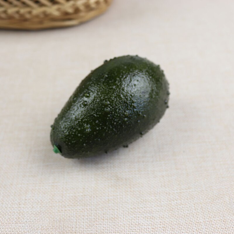 Artificial decorative fruits bubble simulation avocado model props