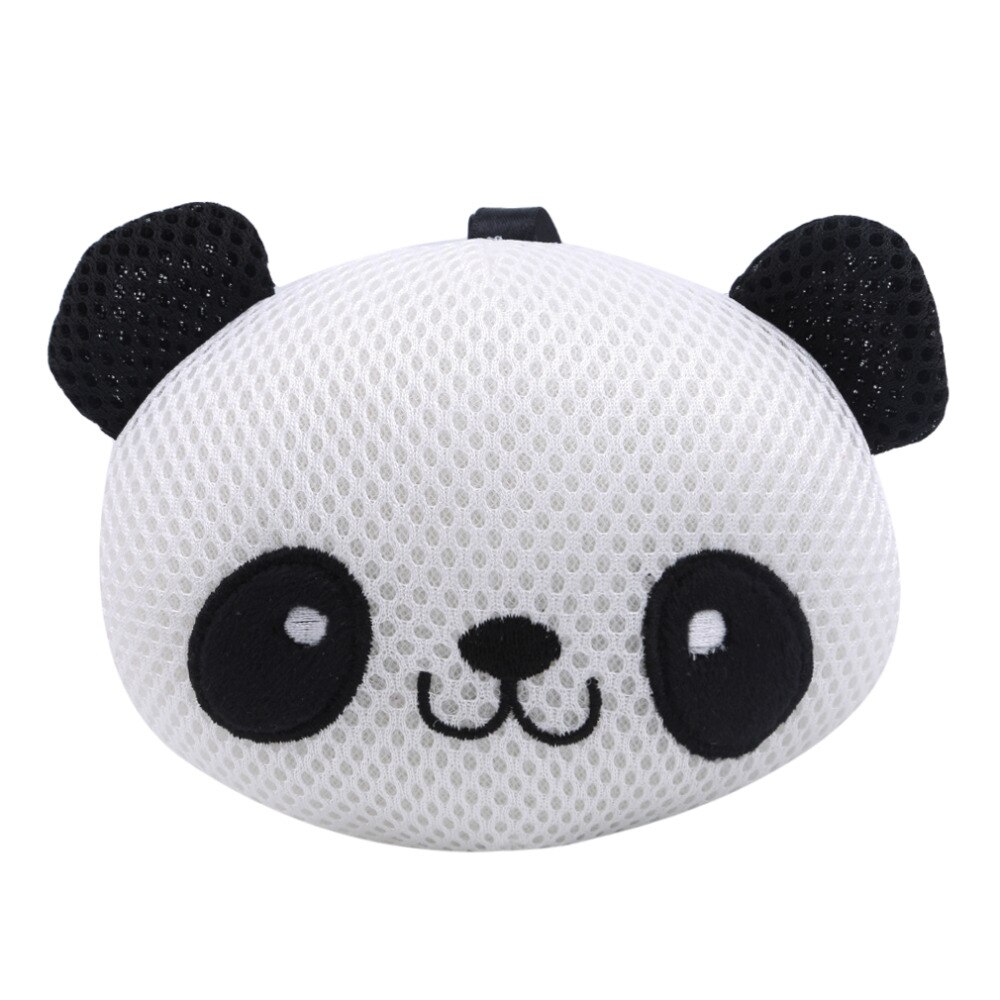 Cartoon Panda Bad Veeg Voor Baby Shower Benodigdheden Badkamer Pasgeboren Bad Vegen Zuigeling Bad Bal Spons Super Zachte Baby Care