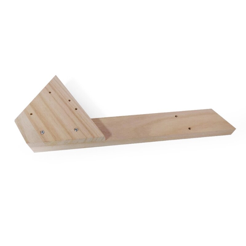 Chicken Perch Wood Stand for Pet Hens Large Bird Parrot Coop Roosting Handmade Wooden Tripod Stand