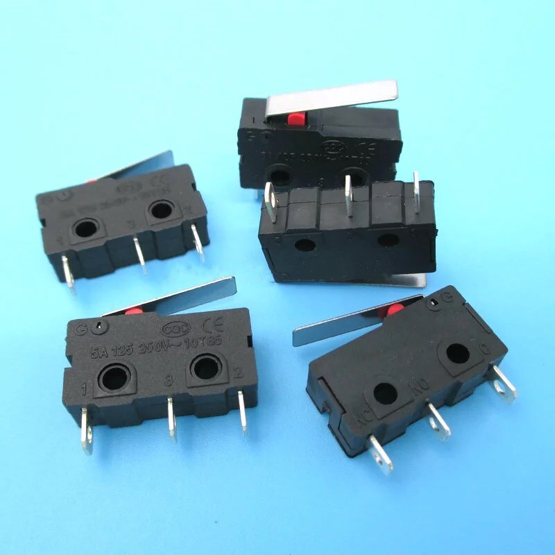10/20/50PCS Microswitch Limit Switch 3 Pin N/O N/C All 5A 250VAC KW11-3Z Micro Switch