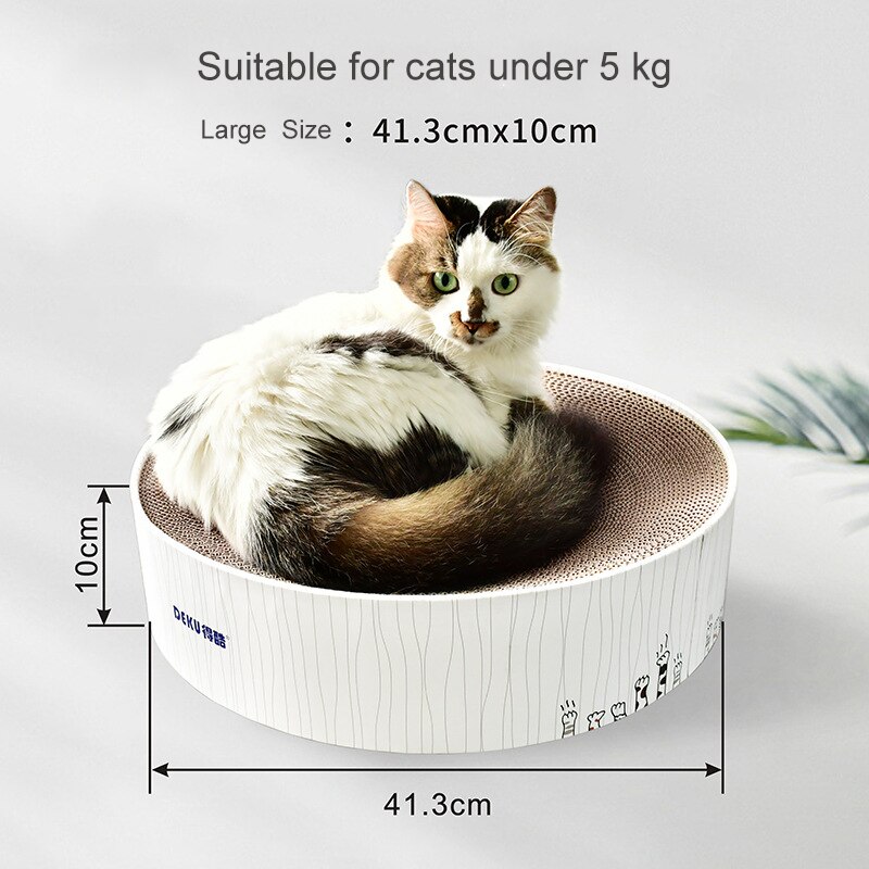 Ronde Type Grote Kat Catnip Krasraad Nail Schraper Mat Bed Speelgoed Katten Scratcher Gegolfd Papier Kitten Pad Rest Huisdier levert