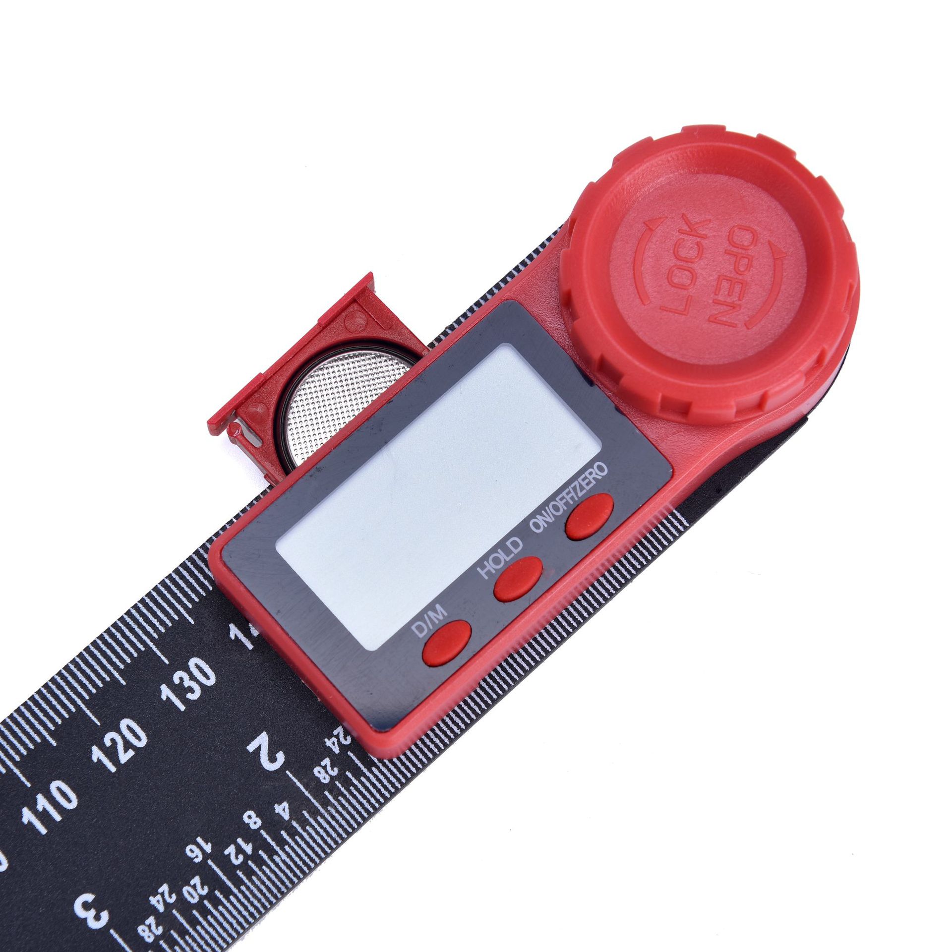 Angle finder Measuring Tool 0-200mm 8'' Digital Meter Angle Inclinometer Angle Digital Ruler Electron Goniometer Protractor