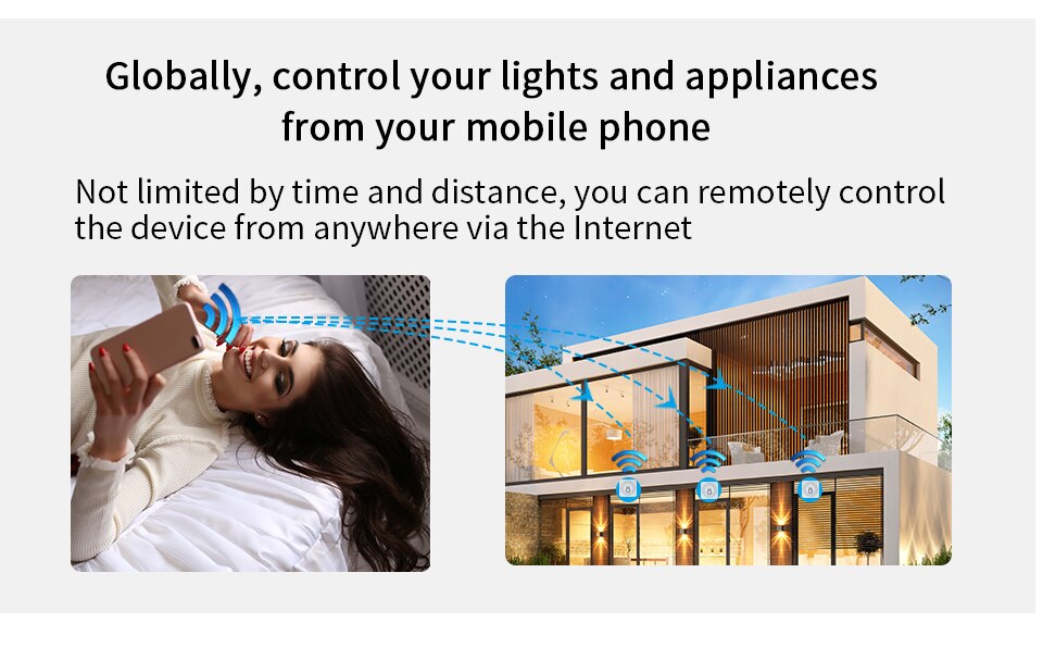 2 wege-app-steuerung, 16a tuya zigbee 3.0 wlan-smart-lichtschalter, diy-smart-home-automatisierungsmodul für alexa und google smart home
