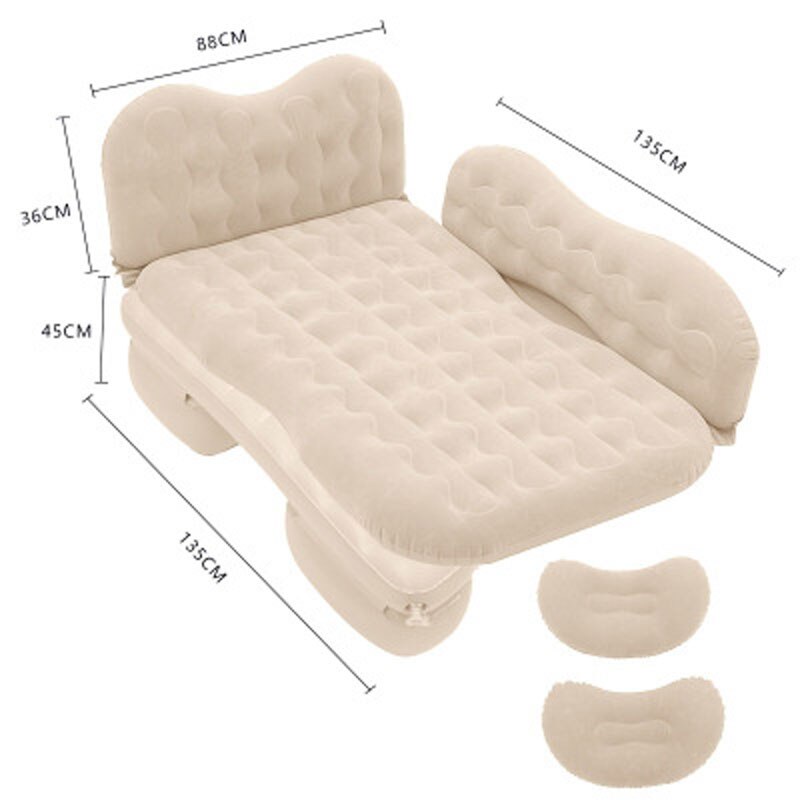 Véhicule De Voyage Et Lit De Coussin D'air À L'arrière Voiture Lit Maison Multifonctionnelle Portative Extérieure Transport Aérien Général Lit Confortable