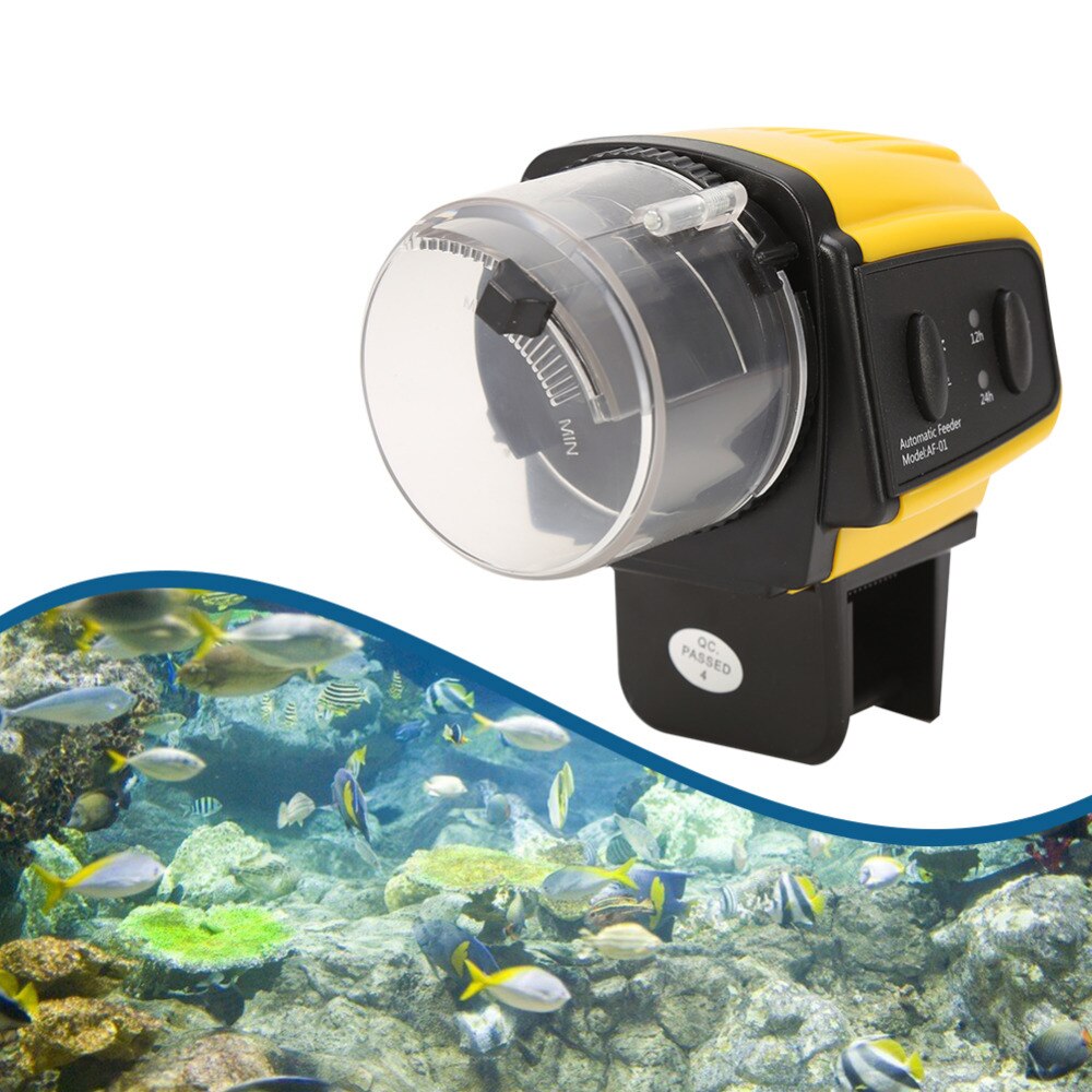Digital Automatic mini Fish tank Feeder Fish Food Electrical Timer Home Aquarium Tank Accessories Food Fish Feeding Feeder