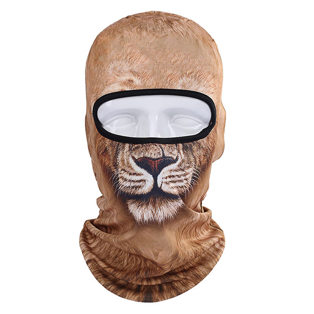 Women Men 3D Cat Dog Cute Animal Balaclava Windproof Skullies Beanie Helmet Liner Winter Warm Hat Full Face Cap Chapeu Masculino: 4