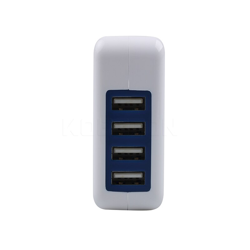 kebidu EU 4 Ports USB HUB Power Adapter HUB EU Plug Travel Wall Charger For iPhone for iPad for Samsung Galaxy for Phone