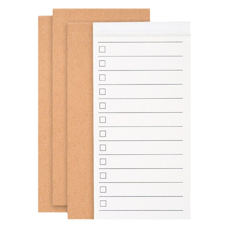 634A Pocket Daily Planner Small To-do-list Pad Mini Writing Pad Small Note Papers for Adult Daily Plans Schedules 50 Sheets