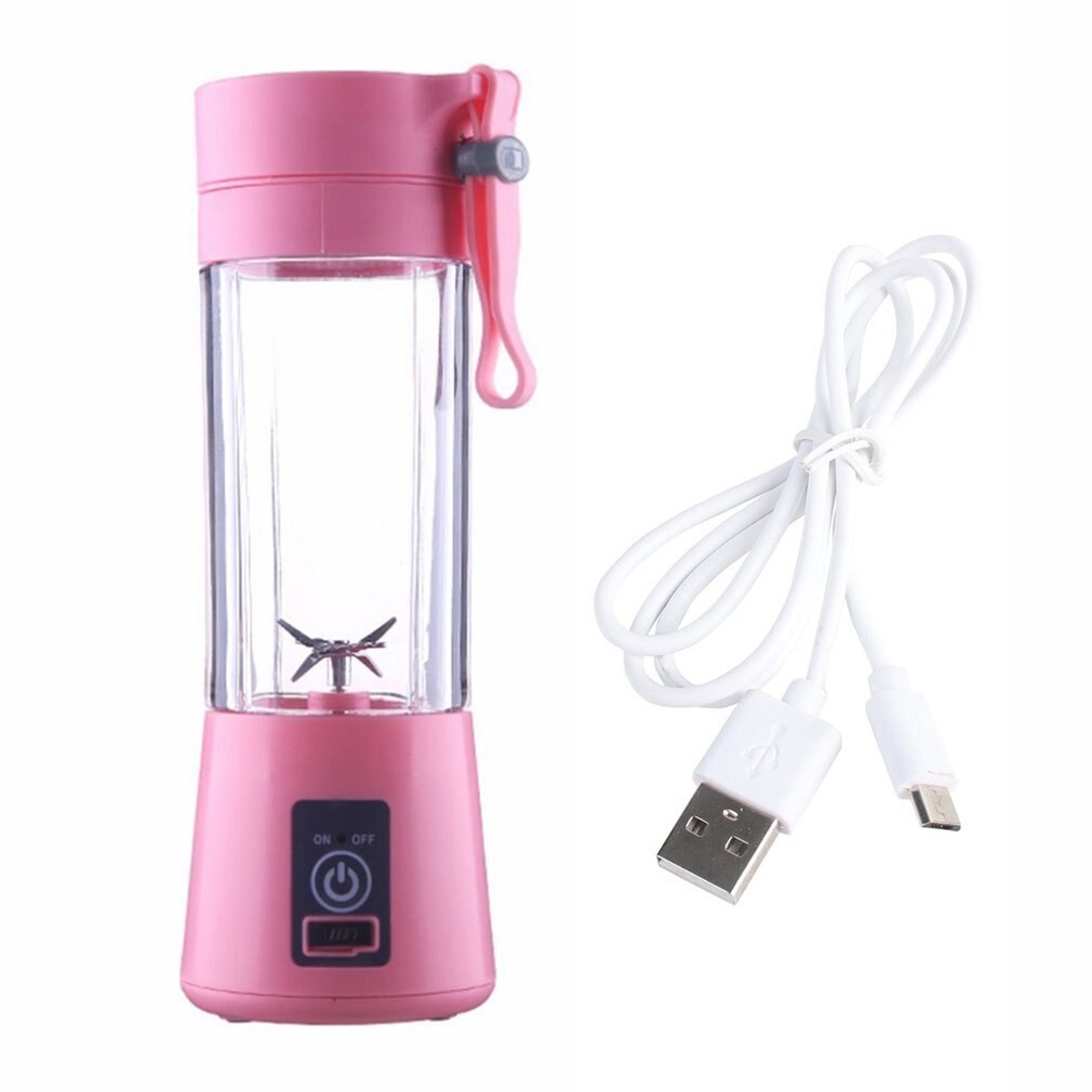 Portable Mixer USB Electric Fruit Juicer Handheld Smoothie Maker Blender Stirring Rechargeable Mini Food Processor Juice Cup
