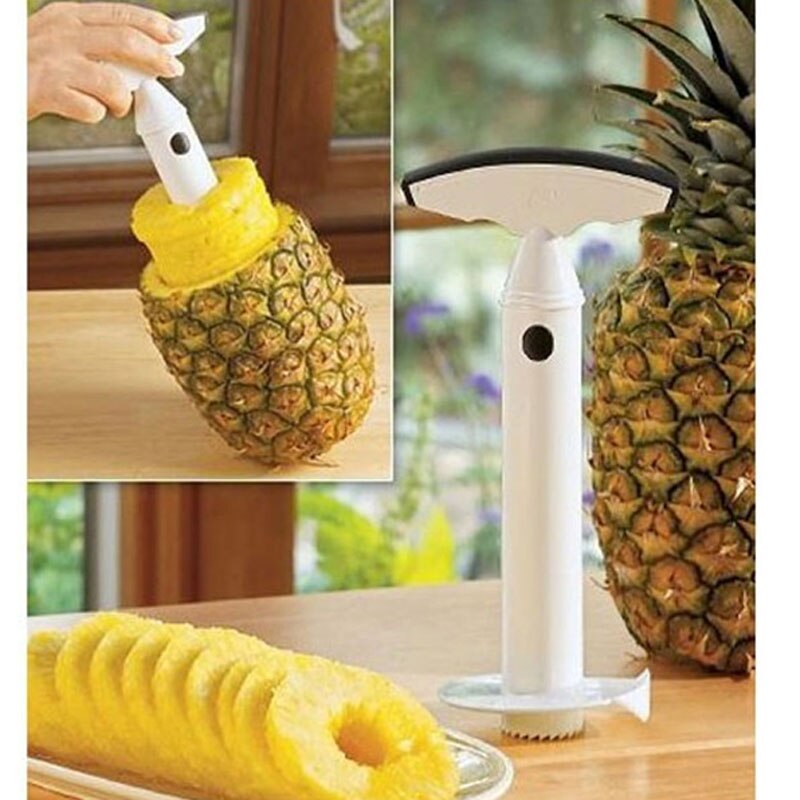 Plastic Ananas Slicer Keuken Gereedschap Fruit Groente Gereedschap Ananas Dunschiller Ananas Snijder Keuken Gadgets