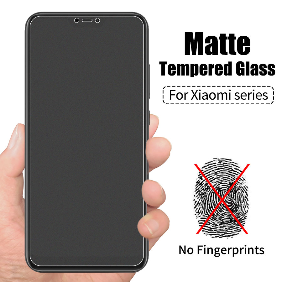 Matte Frosted Gehard Glas Voor Xiao Mi Rode Mi Note 7 8 Pro Mi A3 9T Anti Vingerafdruk Volledige cove Beschermende Film Screen Protector