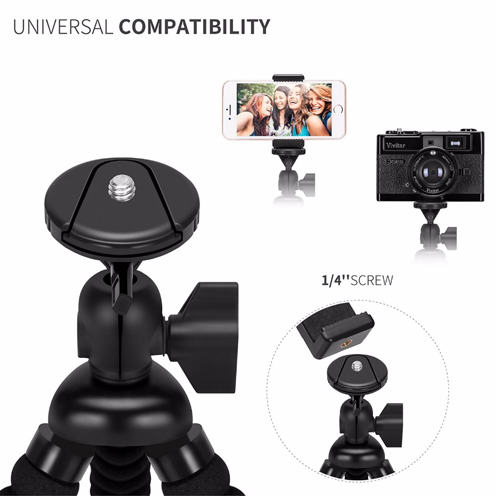 Duszake P11 Smartphone Mini Tripod For Phone Lightweight Flexible Tripod for Iphone Gorillapod Tripod for Mobile Phone Stand