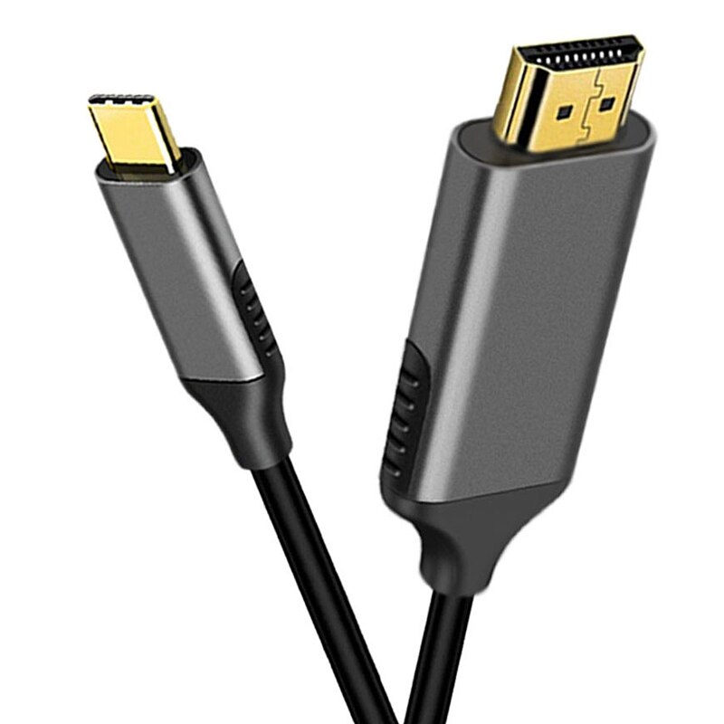 USB C to HDMI Cable Adapter 4K 60Hz Cable Adapter Thunderbolt 3 Compatible for Android Phone ChromeBook Etc