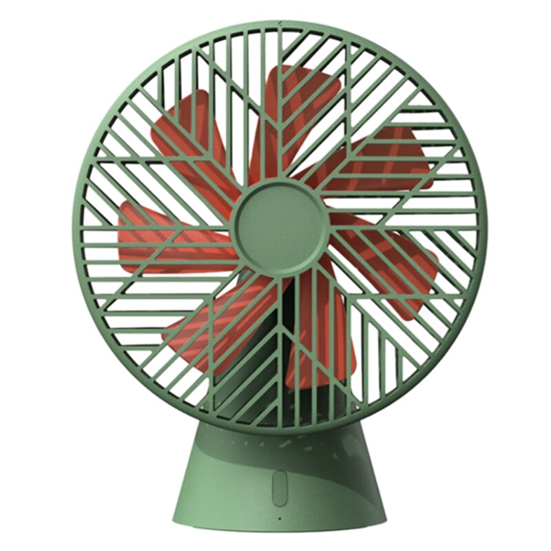 Desktop Rainforest 7 Leaf Fan Rechargeable Desktop Home Bedside Fan