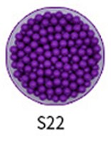 DOLLRYGA 400 pièces/boîte 24 couleurs perles bijou perle recharge Pack perles magiques ensemble eau perles collantes pour la fabrication des enfants pour les enfants: 22