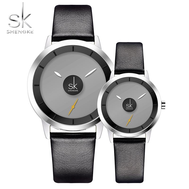 Relogio koppels horloge leren quartz horloge heren dames sporthorloge herenhorloges sk dameshorloges
