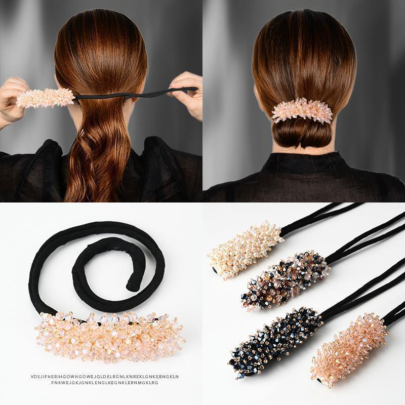 Pinza mágica para estilizar el cabello, rizador de cabello, herramienta de torsión, horquilla, instrumento de rizado femenino, accesorios para el cabello