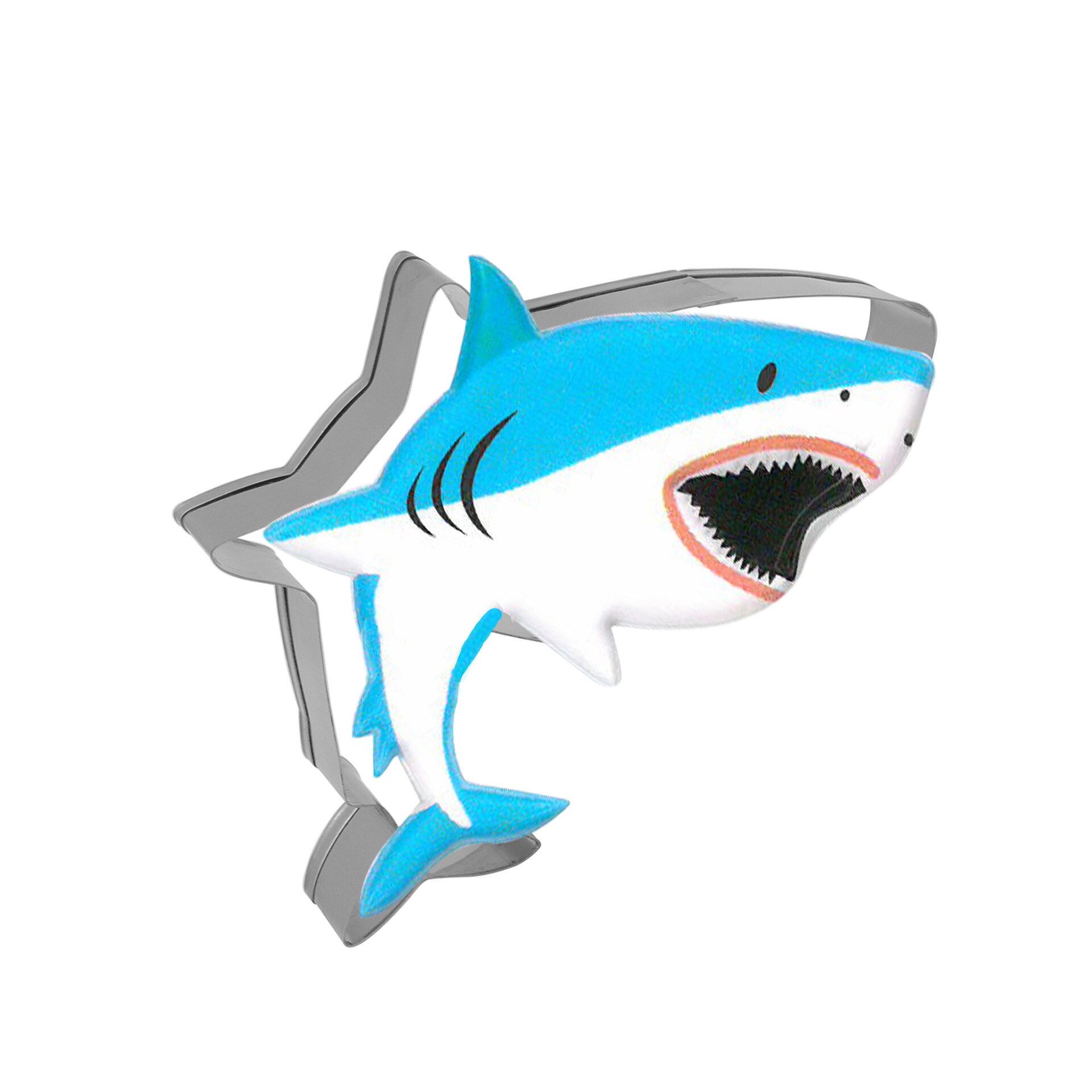 Shark Halloween Dag Lucky Rvs Creatieve Koekjes Snijden