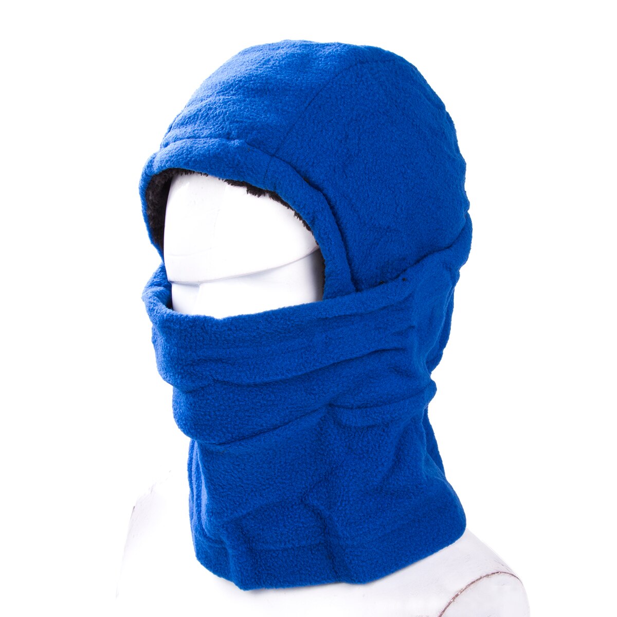Soft Cold Weather Winter Wind Stopper Mask Outdoor Sports Warmers Motorcycle Face Mask Thicken Protective Gears: Blue