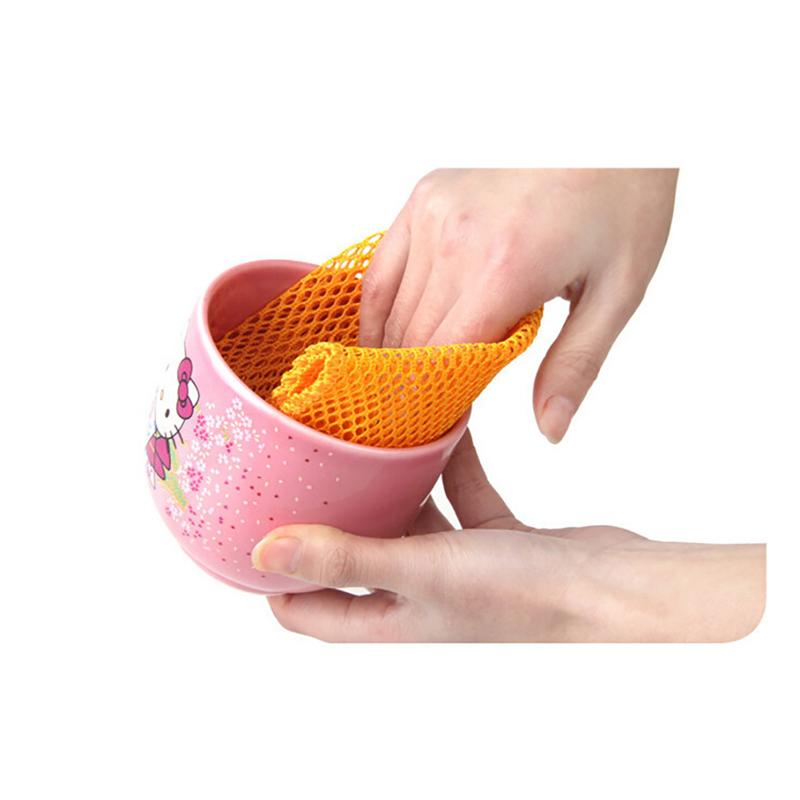 Quick Dry Dish Washing Net Cloth Kitchen Cleaning Cloth Washing Cloth Oilproof Cloth Restaurant Kitchen Home Dish Cleaning Net