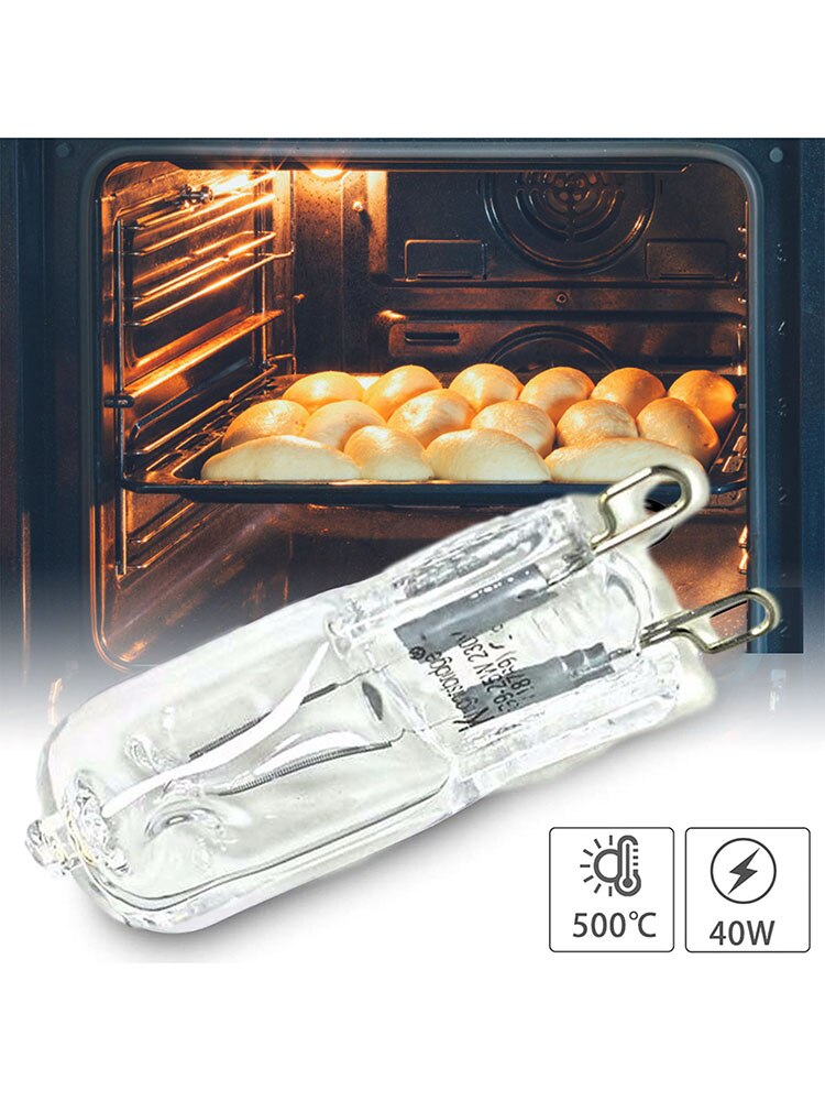 40W G9 Oven Licht Hittebestendige Duurzaam Halogeen Lamp Voor Koelkasten Ovens Fans Fornuis Lamp Zout Licht lamp