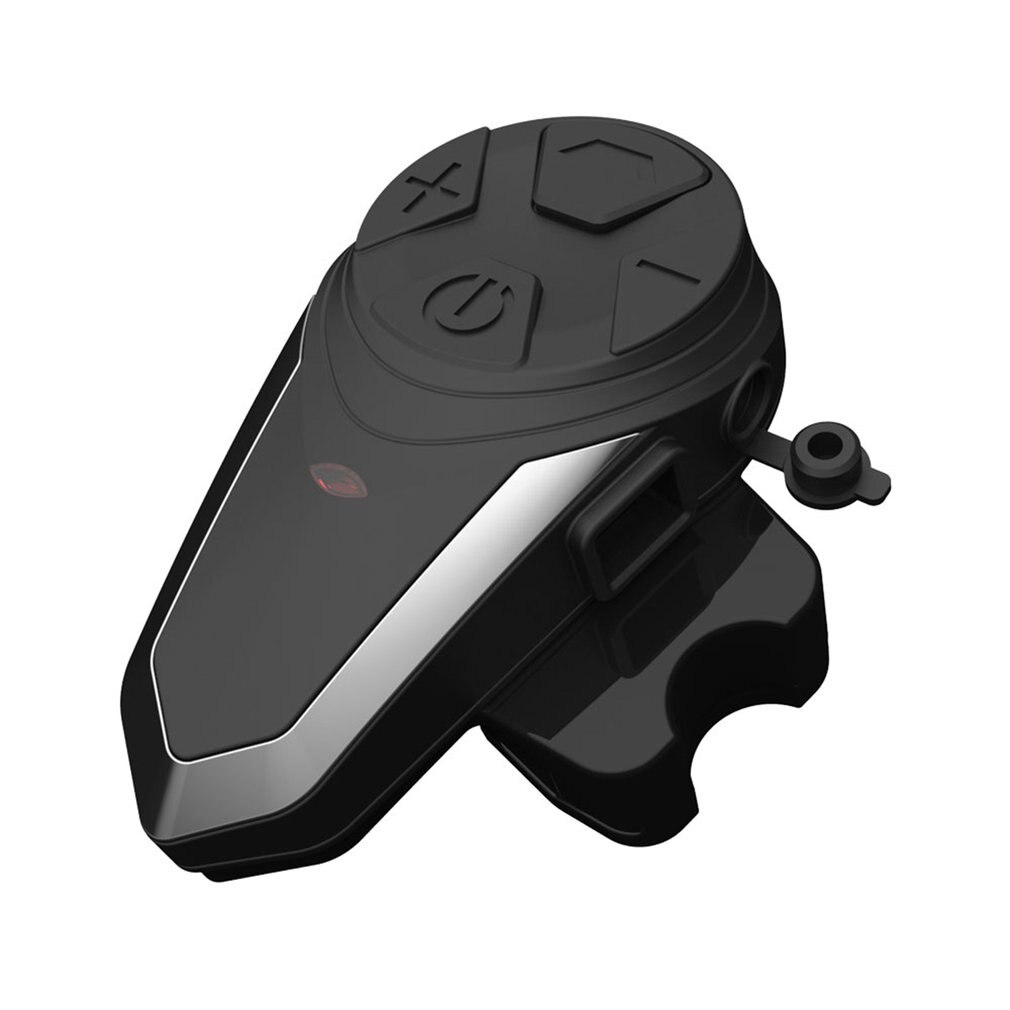 BT-S3 1000M Motorcycle BT Interphone Motorbike Helmet Wireless Intercom FM Headset Portable Mini Interphone
