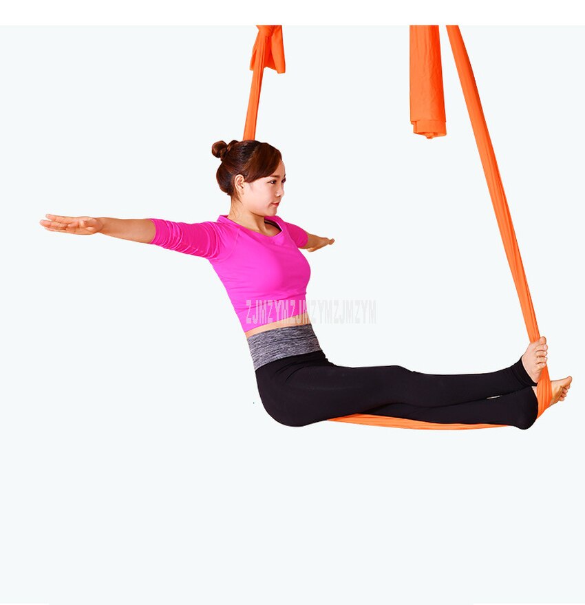Hamac de Yoga aérien 4m/5m/6m/7m, Inversion Anti-gravité, exercices de décompression, haute résistance, ceinture de suspension pour gymnastique à domicile
