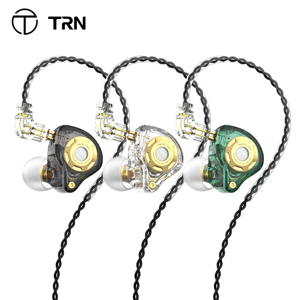 TRN MT1 PRO Dynamische Koptelefoon HIFI Muziek Sport Oordopjes In Ear Koptelefoon Sport Ruisonderdrukkende Headset voor KZ EDXPRO DQ6 BAX MT1