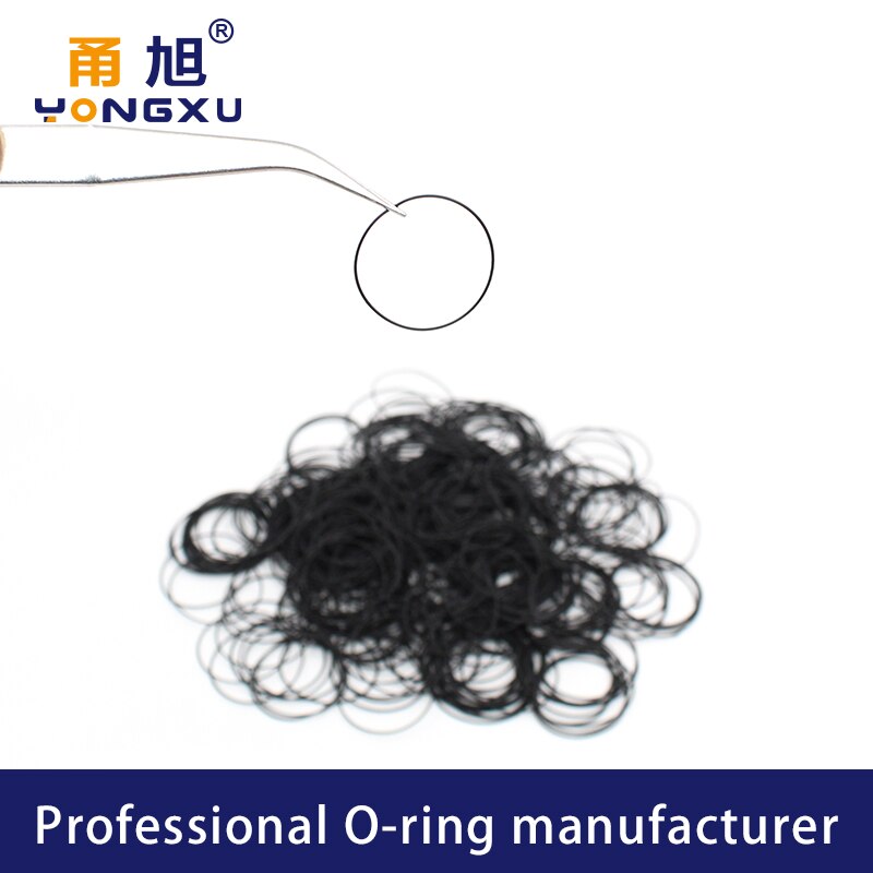 Nitril Gummi 5 Teile/los Schwarz NBR CS 0,5mm dicke OD21/24.5/26/31/40/56/61/80/81*0,5mm Dichtung wasserdichte gummi uhr oring
