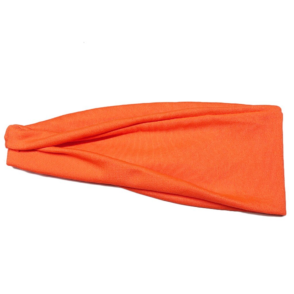 Unisex-stirnband, freizeit-, yoga-, tanz-, wildes kopftuch, schweißabsorbierendes sportstirnband, farbenfrohes unisex-sportstirnband