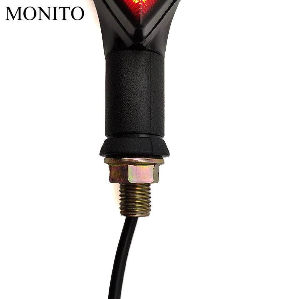 Luces Intermitentes universales para motocicleta, luces LED traseras, para YAMAHA XMAX 125/250/300/400, Iron Max NMAX 125 R120
