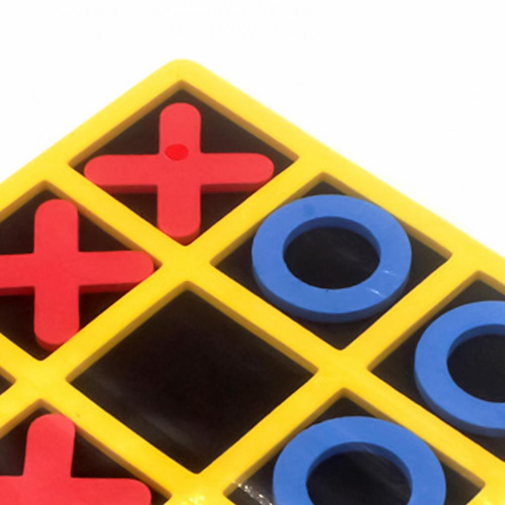75% Discounts ! 1Set Tic-Tac-Toe Competitive Skill Parents-children Connection EVA Kids Tic-Tac-Toe Game for Family Gathering