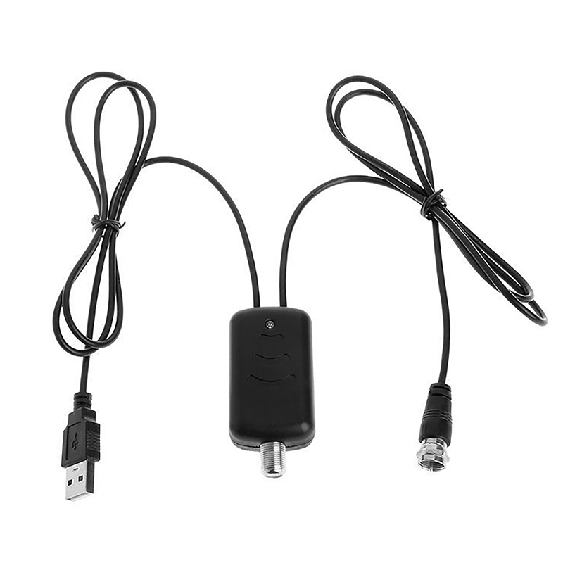 HDTV Antenna Amplifier 4K Low Noise High Gain TV Signal Amplifier UHD Televisions Accessories: Default Title