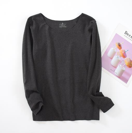 Pijamas de terciopelo grueso para Mujer, ropa de dormir informal de una pieza, ropa de dormir cálida, Tops para dormir, L-2XL: black / L
