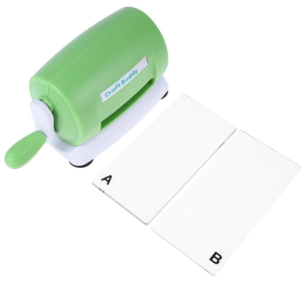 Die Cutting Machine DIY Scrapbooking Dies Cutter Machine Paper Card Making Craft Tool Die-Cut: Green
