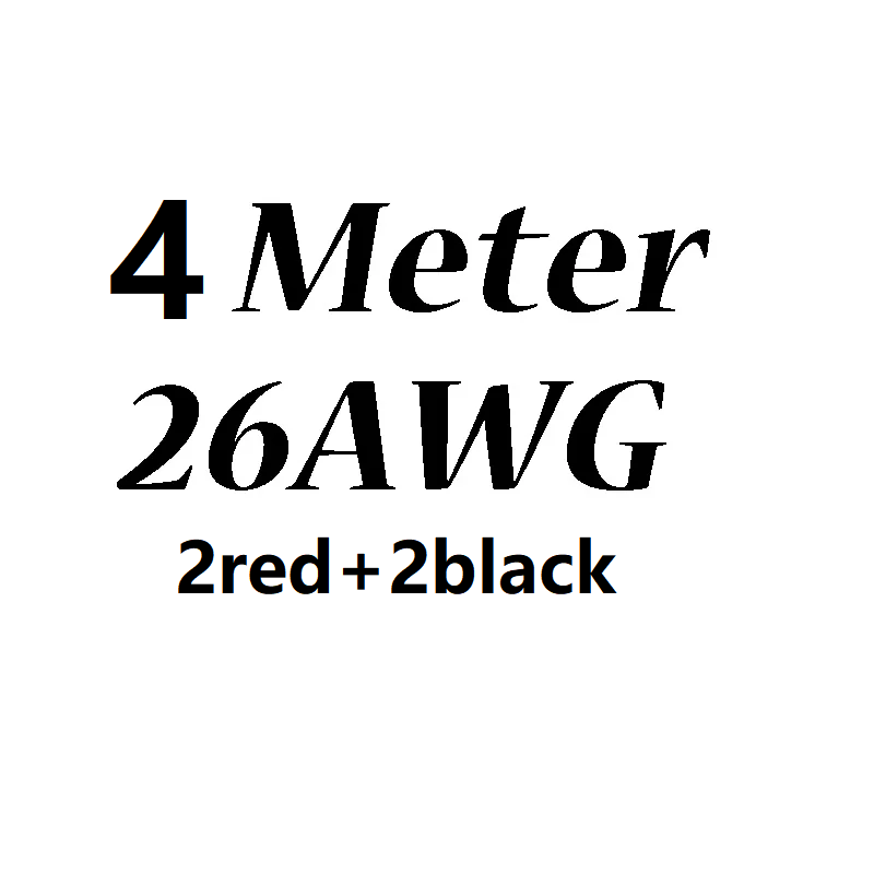 10/12/14/16/18/20/22/24/26 Awg Silicagel Draad Kabel voor Rc Model, diy En Hobby Toyes, Batterij Esc Draad Kabel: 26AWG 2 Meter