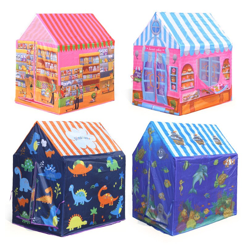7 Belangrijke Thema &#39;S Opvouwbare Kids Play Tent Housetoys Voor Kinderen Speelhuisje Voor Jongens Party Tent Brithday Indoor Outdoor Gebruik
