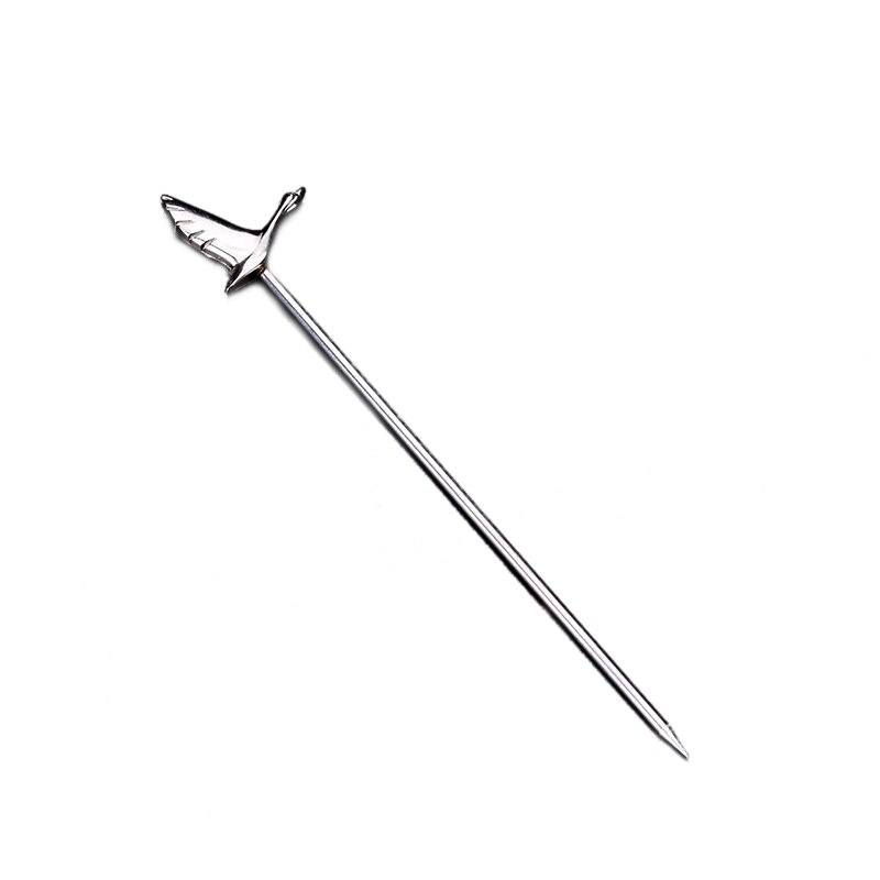 Palillo de selección de cóctel de frutas de 10,5 cm, herramientas de barra de acero inoxidable, varilla para mezclar bebidas, palillos de Martini, herramienta de Bar de 4 colores para bodas y fiestas