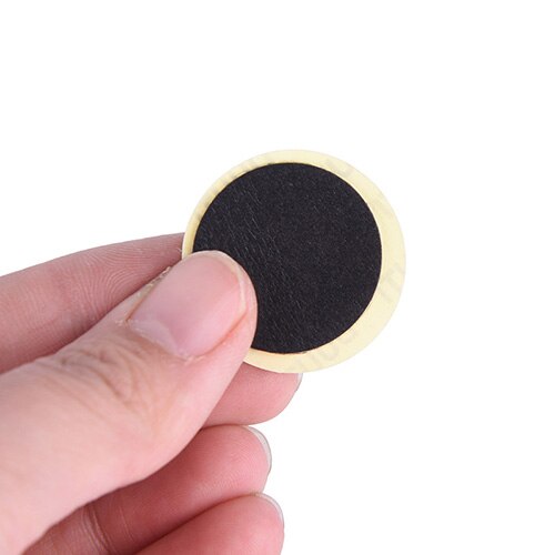 10PCS Fietsen Mountain/Racefiets Band Punctie Snelle Reparatie Tools zwarte Fiets Binnenband Patches Zonder Lijm