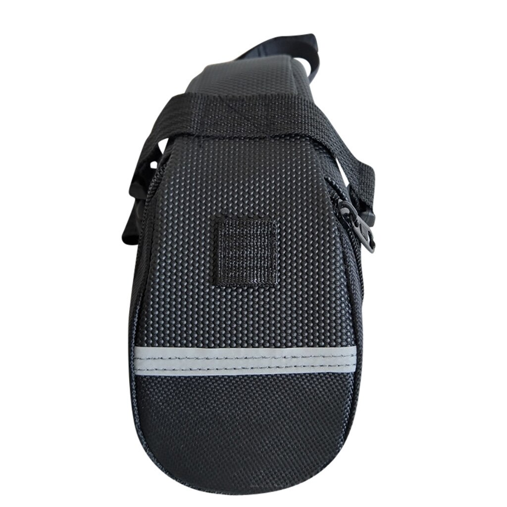 Cykeltaske cykelsadeltaske vandtæt sadelpind opbevaringstaske cykeltaske bagpannier taske mtb landevejscykel inderrør taske #40: Sort