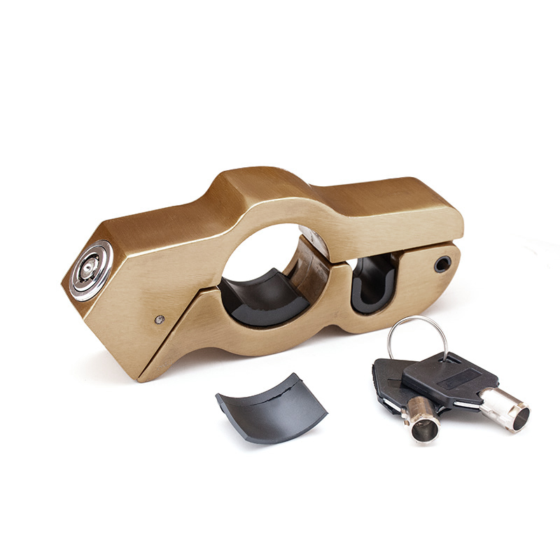 Motorslot Heavy Duty Voor Grip Lock Throttle Lock Remsloten Anti Diefstal Sloten Voorrem Op Crossmotor Bromfiets Scooter Slot